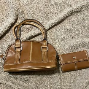 Liz Claiborne “doctor bag” and wallet